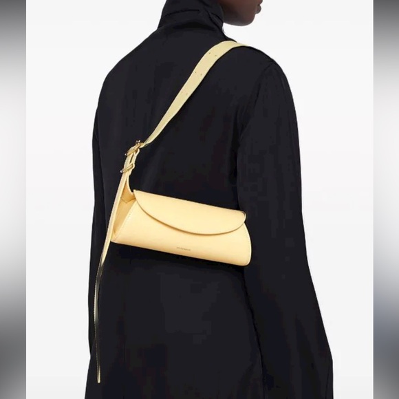 Jil Sander Small Cannolo Bag Light Yellow - Picture 4 of 16